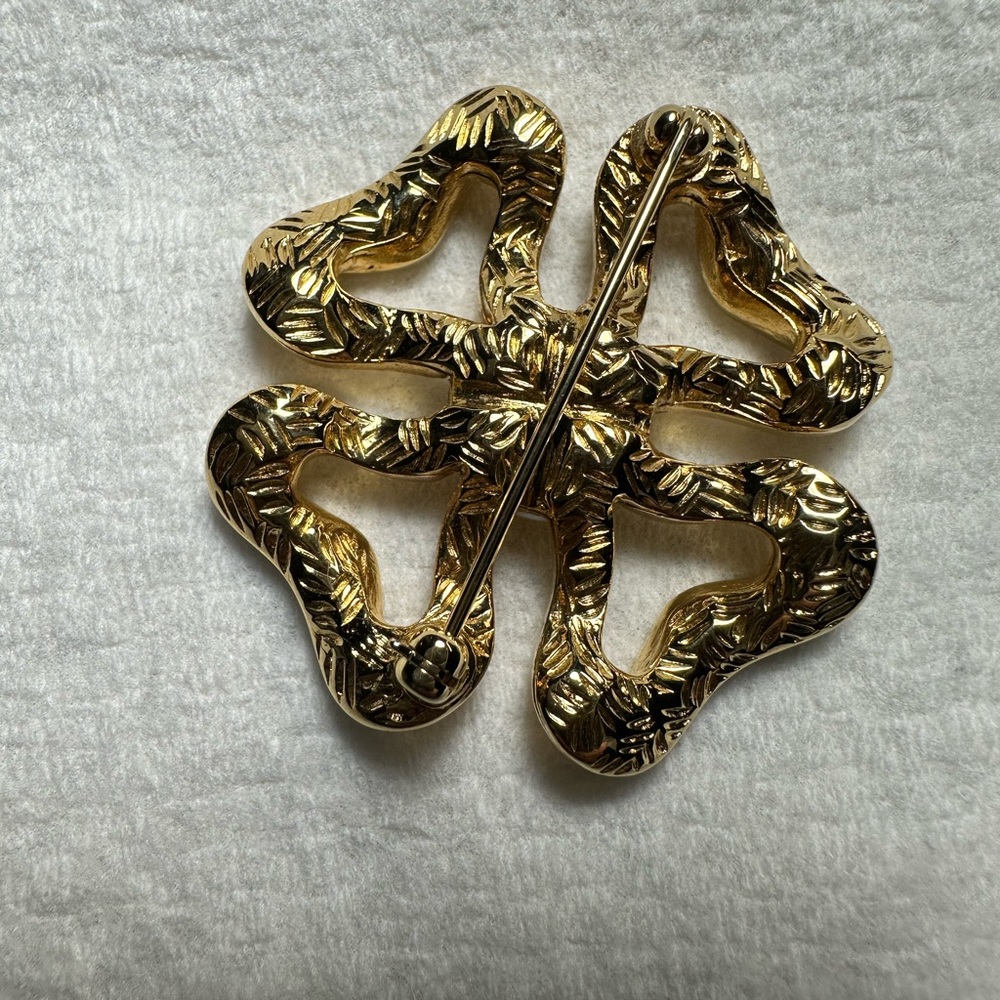 Cloverleaf Brooch - Picture 3 of 3
